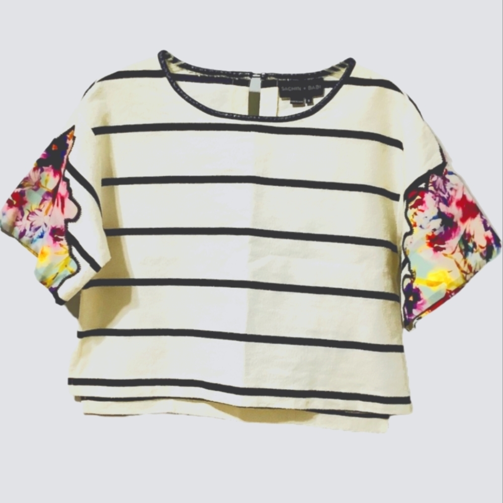 Sachin and Babi women shirt sz L